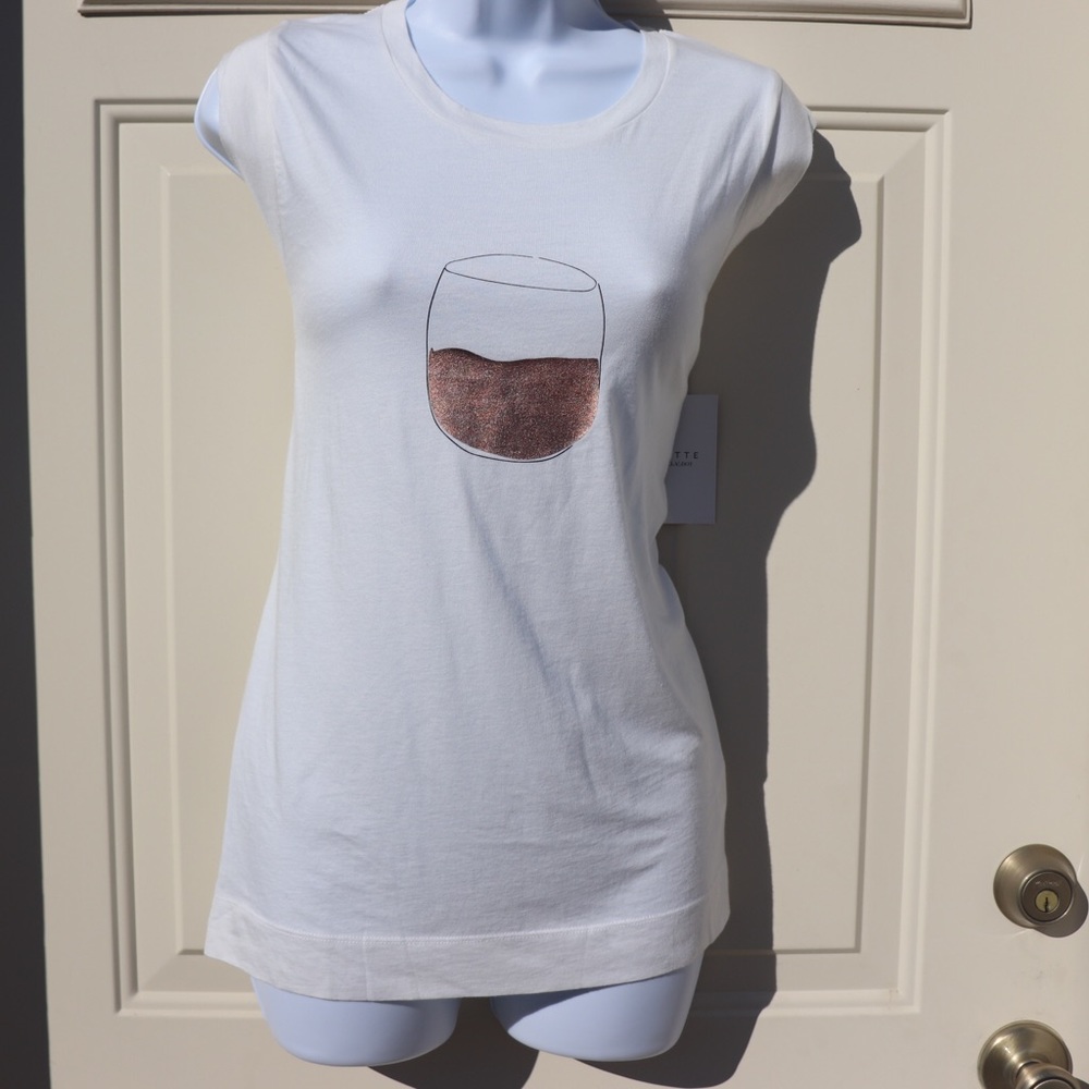 NWT Maette by Stella & Dot Rosé All Day Top size M